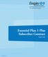 Essential Plan 1 Plus Subscriber Contract. New York ENY-MHB