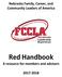 Nebraska Family, Career, and Community Leaders of America. Red Handbook. A resource for members and advisers