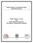 Public Employees Occupational Safety and Health Program Public Employer s Guide and Model Written Program for The Hazard Communication Standard