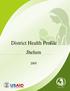 District Health Profile Jhelum