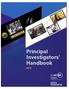 Principal Investigators Handbook