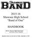 Shawnee High School Band of One