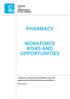 PHARMACY WORKFORCE RISKS AND OPPORTUNITIES