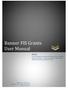 Banner FIS Grants User Manual