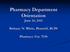 Pharmacy Department Orientation