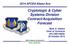 Cryptologic & Cyber Systems Division Contract/Acquisition Forecast