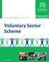 Annual Report 2011/12. Voluntary Sector Scheme