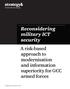 Reconsidering military ICT security A risk-based approach to modernisation and information superiority for GCC armed forces