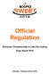 Official Regulation. European Championship in Cake Decorating Expo Sweet 2018
