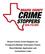 Brazos County Crime Stoppers, Inc. Prospective Member Information Packet, Board Member Application and Commitment Letter