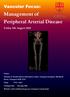 Management of Peripheral Arterial Disease