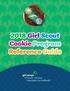 2018 Girl Scout Cookie Program Reference Guide 1