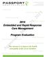 2016 Embedded and Rapid Response Care Management