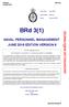BRd 3(1) NAVAL PERSONNEL MANAGEMENT JUNE 2016 EDITION VERSION 6 SECURITY WARNING NOTICE
