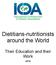Dietitians-nutritionists around the World