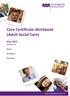 Care Certificate Workbook (Adult Social Care)
