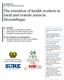 The retention of health workers in rural and remote areas in Mozambique