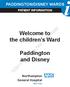 Welcome to the children s Ward