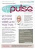 Dr Alison Diamond steps up to lead Trust