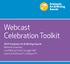 Webcast Celebration Toolkit