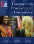Government. Procurement. Conference. Procurement Conference. Procurement Opportunities Find out what opportunities are available.