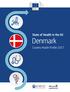 State of Health in the EU Denmark Country Health Profile 2017
