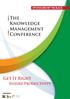 The Knowledge Management Conference