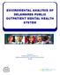 ENVIROMENTAL ANALYSIS OF DELAWARES PUBLIC OUTPATIENT MENTAL HEALTH SYSTEM