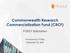 Commonwealth Research Commercialization Fund (CRCF)