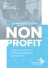 A Resource Guide for Starting a Nonprofit Organization