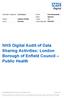 NHS Digital Audit of Data Sharing Activities: London Borough of Enfield Council Public Health