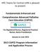 2015 CAPCE Program Information and Application Process
