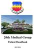 20th Medical Group. Patient Handbook