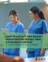 HOW TO RECRUIT AND RETAIN PERIOPERATIVE NURSES AMID A NURSING SHORTAGE A GUIDE FOR HOSPITAL LEADERS
