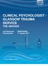 CLINICAL PSYCHOLOGIST - GLASGOW TRAUMA SERVICE THE ANCHOR. Job Reference: G Closing Date: 11 August 2017