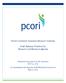 Introduction Patient-Centered Outcomes Research Institute (PCORI)