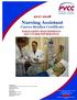 Nursing Assistant Career Studies Certificate