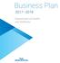 Business Plan. Department of Health and Wellness