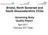 Bristol, North Somerset and South Gloucestershire CCGs Governing Body Quality Report