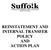 School of Nursing REINSTATEMENT AND INTERNAL TRANSFER POLICY AND ACTION PLAN
