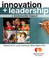 innovation + leadership = Community Impact