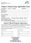 Adopt-A- Road Group Application Form
