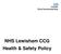 NHS Lewisham CCG Health & Safety Policy
