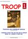 Troop One Training and Leadership Manual training page 1 of 53 TRAINING AND LEADERSHIP MANUAL. (Revised September 2014)