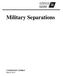 Military Separations COMDTINST M1000.4
