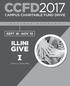 CCFD2017 GIVE ILLINI. Campus Charitable Fund Drive. Sept 18 - Nov 10
