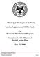 Katrina Supplemental CDBG Funds. For Economic Development Program. Amendment 4 Modification 2 Partial Action Plan. July 22, 2008