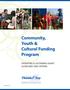 Community, Youth & Cultural Funding Program