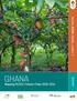 GHANA. Mapping REDD+ Finance Flows April 2016 A FOREST TRENDS REDDX REPORT