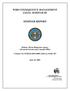 WMD CONSEQUENCE MANAGEMENT LEGAL SEMINAR III SEMINAR REPORT